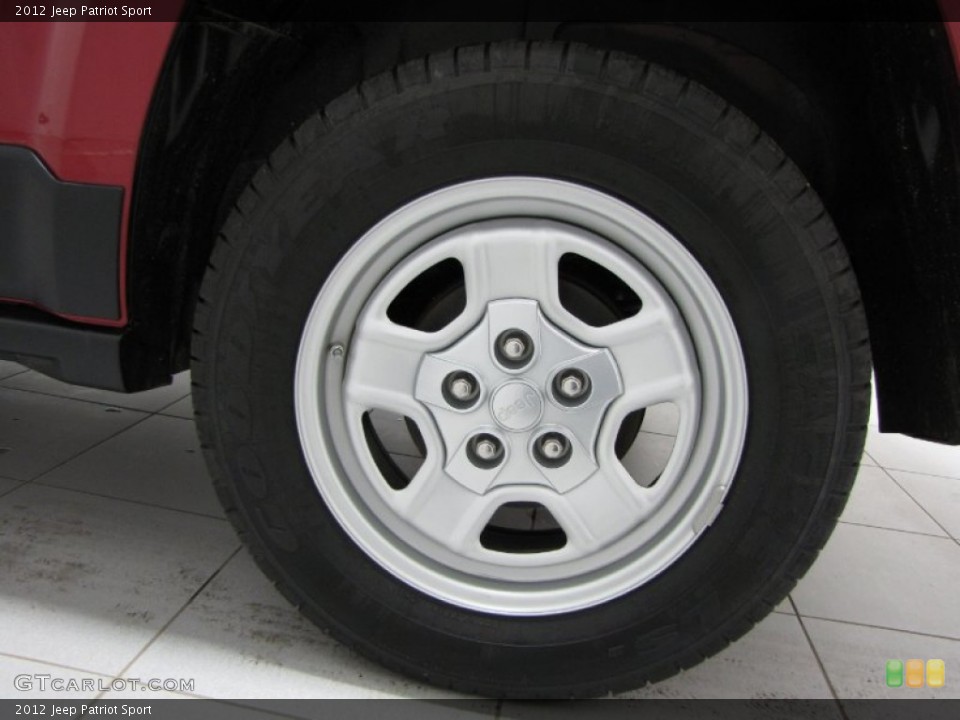 2012 Jeep Patriot Sport Wheel and Tire Photo #80012339