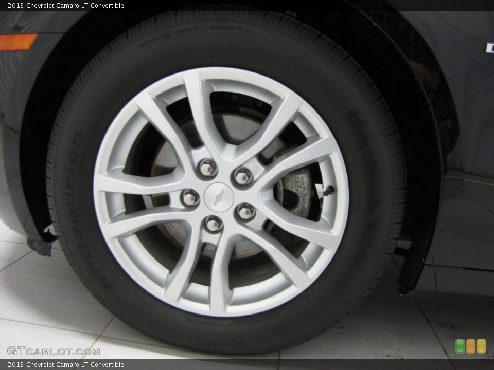 2013 Chevrolet Camaro LT Convertible Wheel and Tire Photo #80013872