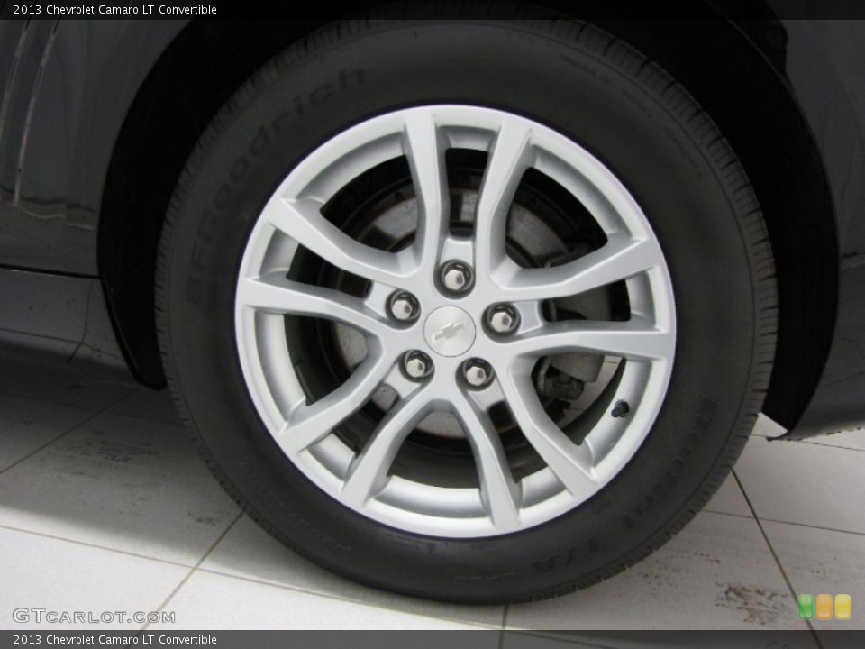 2013 Chevrolet Camaro LT Convertible Wheel and Tire Photo #80013890