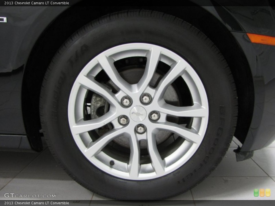 2013 Chevrolet Camaro LT Convertible Wheel and Tire Photo #80013908