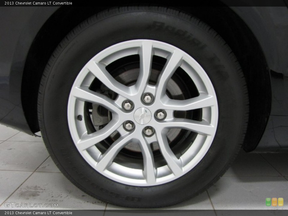 2013 Chevrolet Camaro LT Convertible Wheel and Tire Photo #80013929