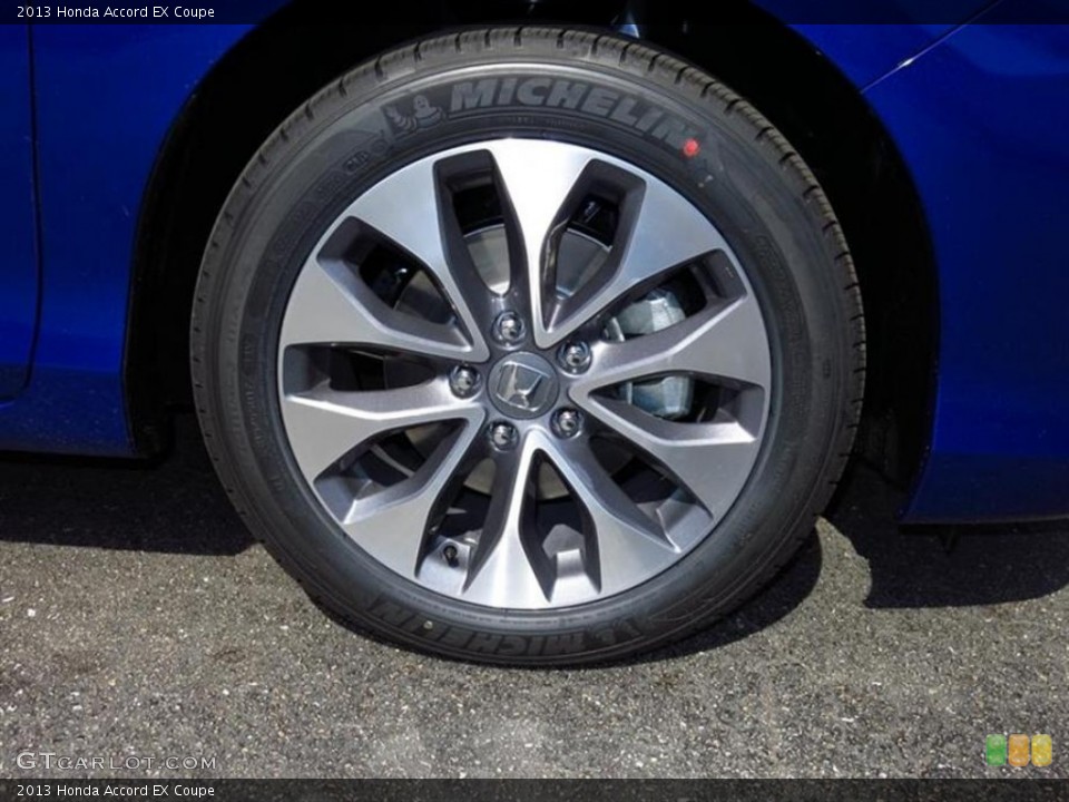 2013 Honda Accord EX Coupe Wheel and Tire Photo #80016818