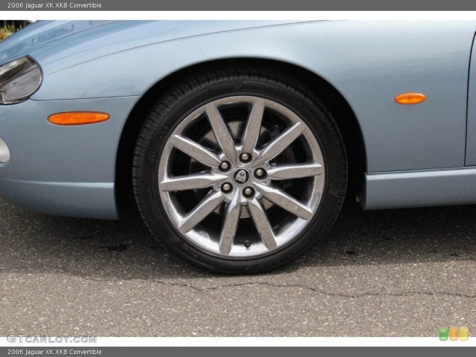 2006 Jaguar XK XK8 Convertible Wheel and Tire Photo #80019077