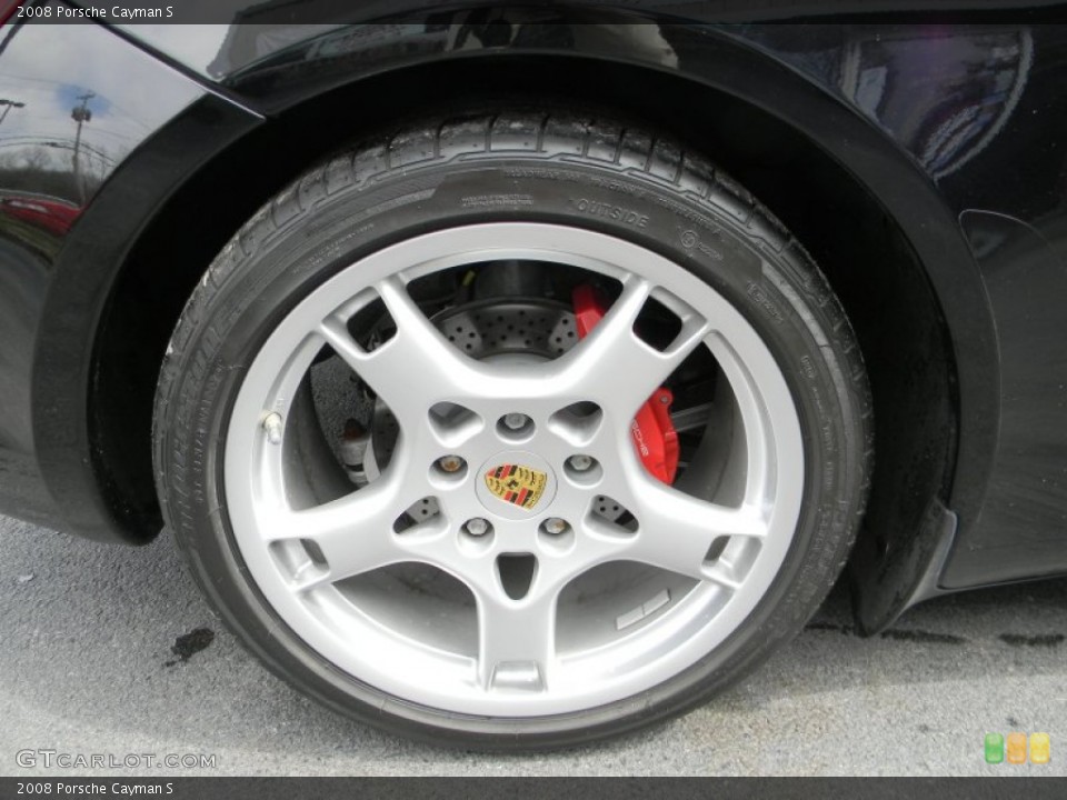 2008 Porsche Cayman S Wheel and Tire Photo #80021240