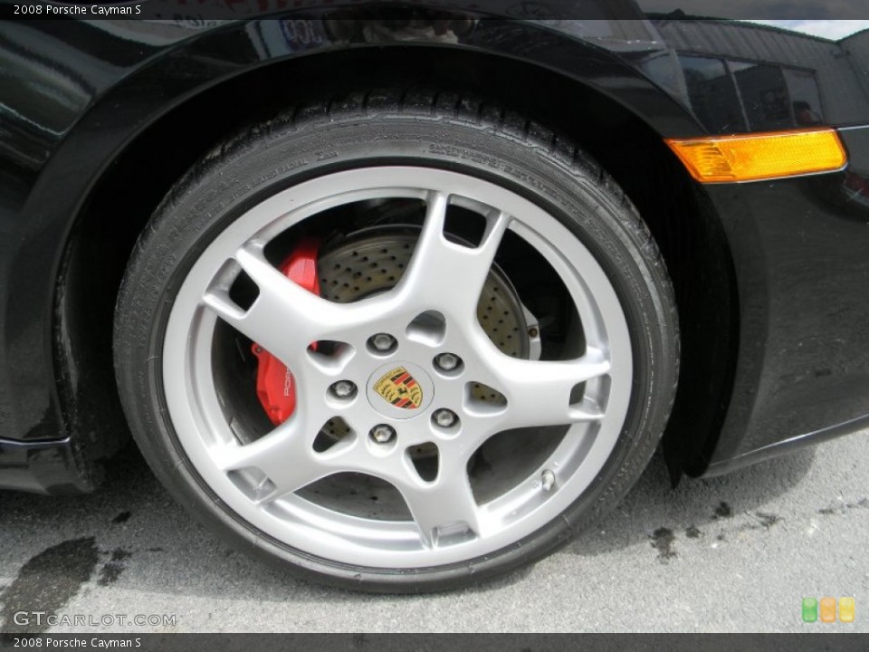 2008 Porsche Cayman S Wheel and Tire Photo #80021261