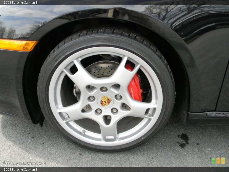 2008 Porsche Cayman S Wheel and Tire Photo #80021279