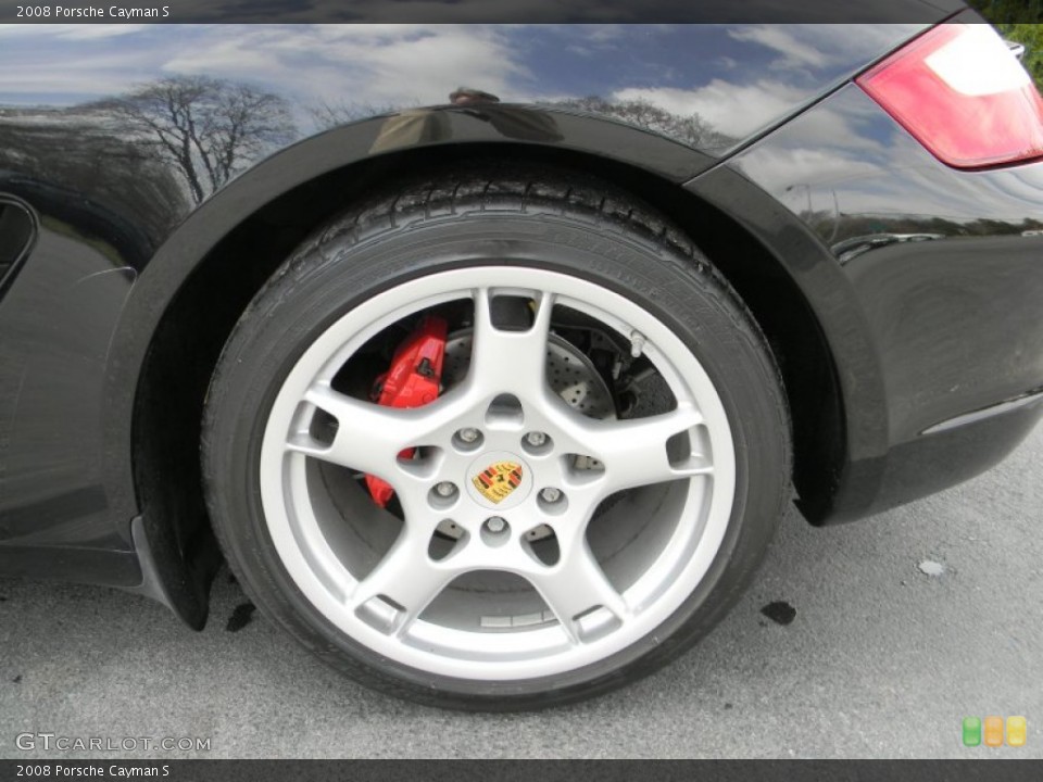 2008 Porsche Cayman S Wheel and Tire Photo #80021298