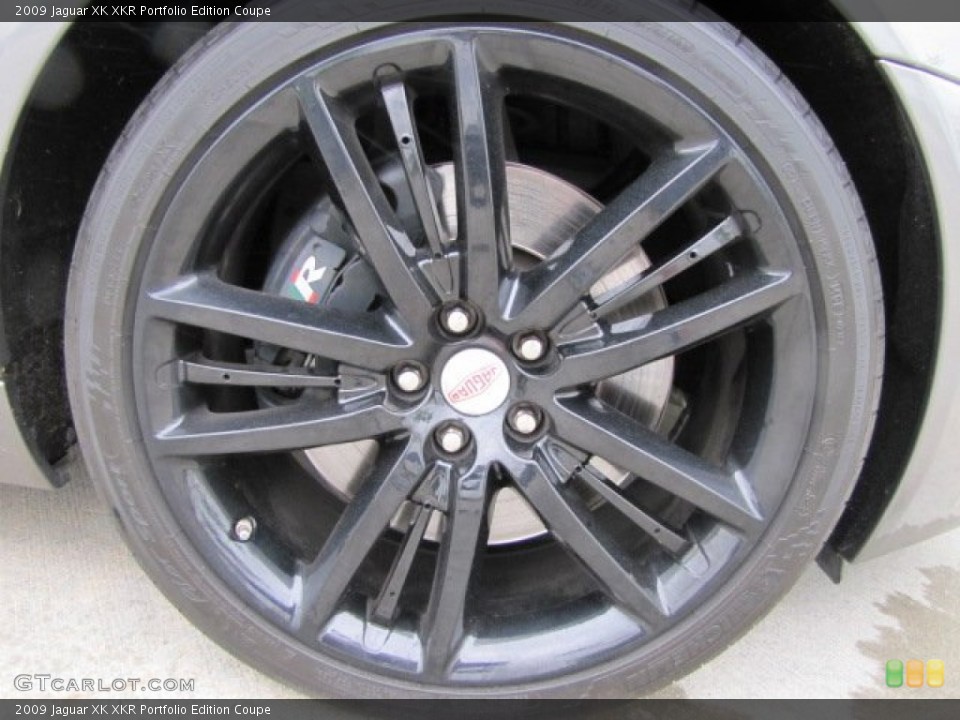 2009 Jaguar XK XKR Portfolio Edition Coupe Wheel and Tire Photo #80023242