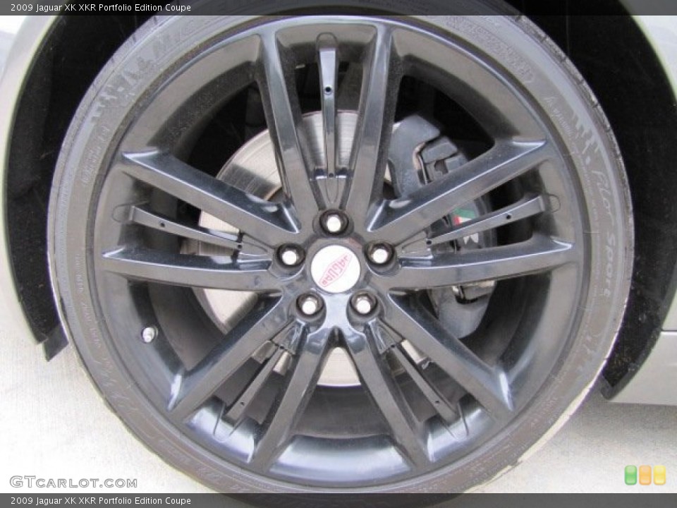 2009 Jaguar XK XKR Portfolio Edition Coupe Wheel and Tire Photo #80023262