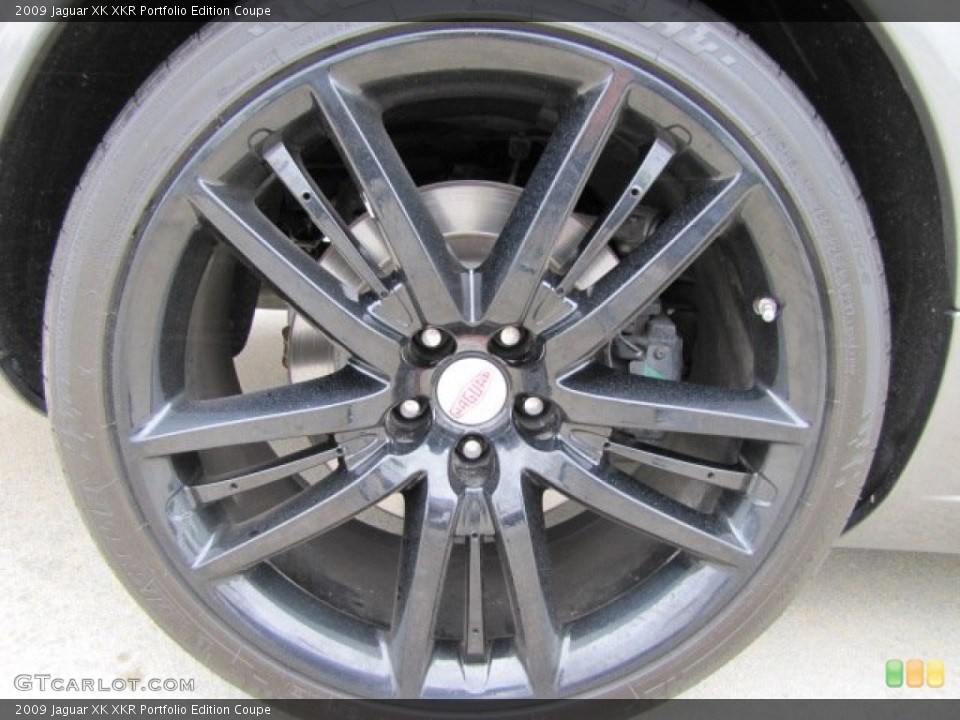 2009 Jaguar XK XKR Portfolio Edition Coupe Wheel and Tire Photo #80023277