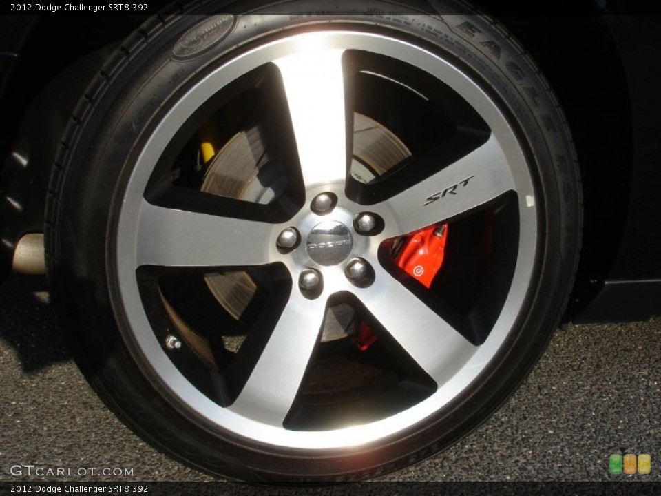 2012 Dodge Challenger SRT8 392 Wheel and Tire Photo #80023439