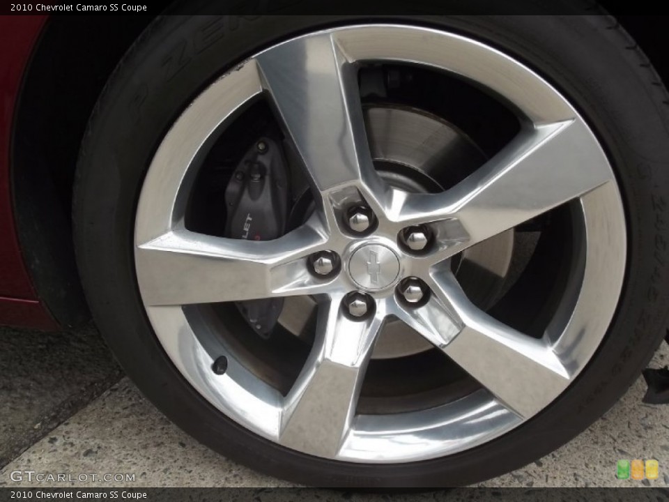 2010 Chevrolet Camaro SS Coupe Wheel and Tire Photo #80026515