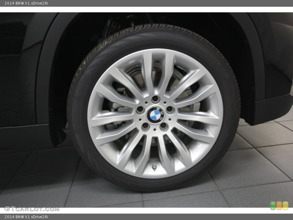 2014 BMW X1 sDrive28i Wheel and Tire Photo #80035160
