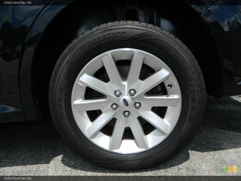2009 Ford Flex SEL Wheel and Tire Photo #80040959