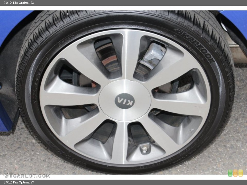 2012 Kia Optima SX Wheel and Tire Photo #80052236