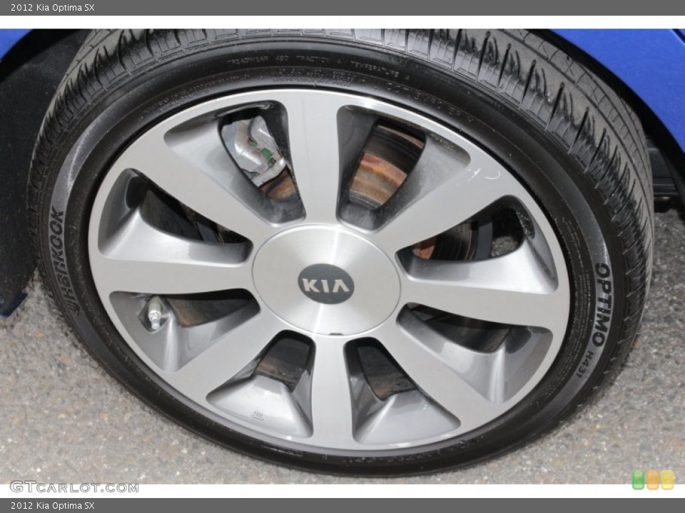 2012 Kia Optima SX Wheel and Tire Photo #80052252