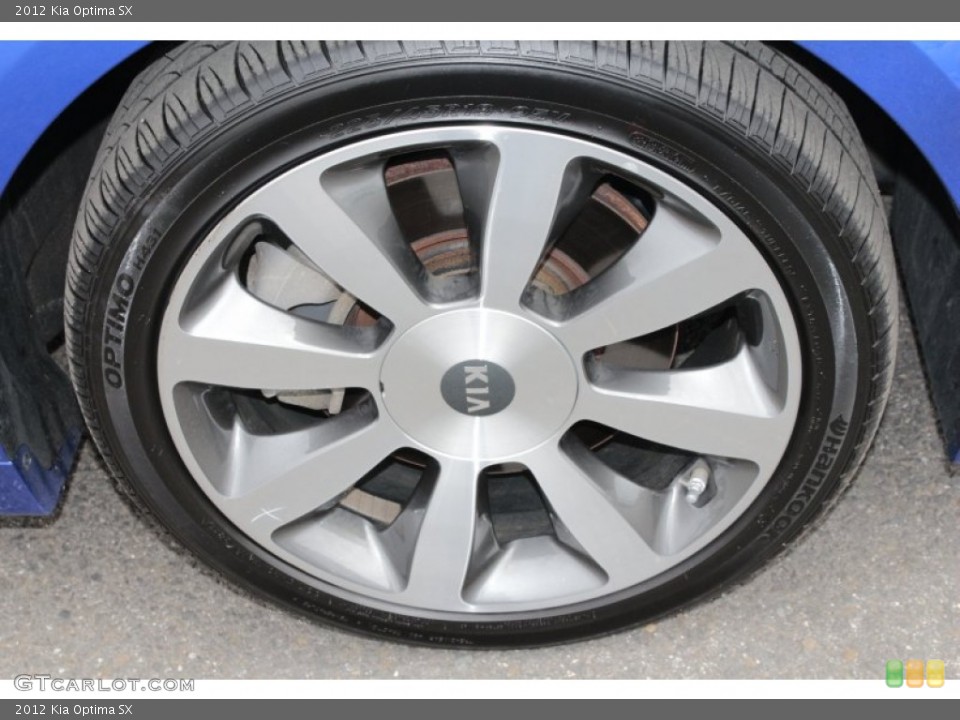 2012 Kia Optima SX Wheel and Tire Photo #80052269