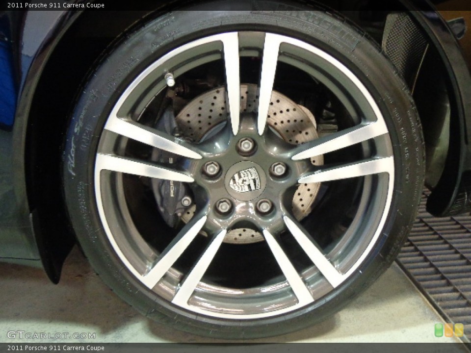 2011 Porsche 911 Carrera Coupe Wheel and Tire Photo #80055290