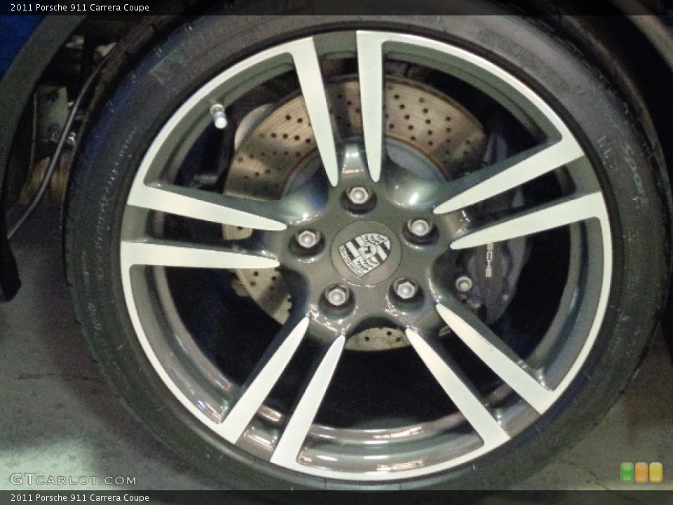 2011 Porsche 911 Carrera Coupe Wheel and Tire Photo #80055307