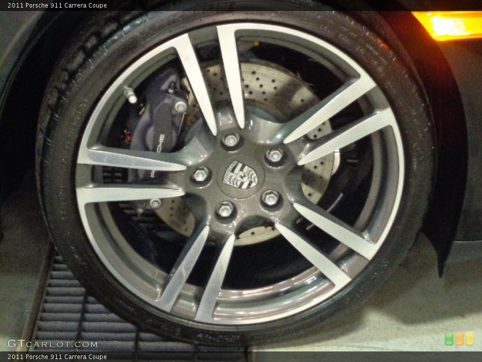 2011 Porsche 911 Carrera Coupe Wheel and Tire Photo #80055323