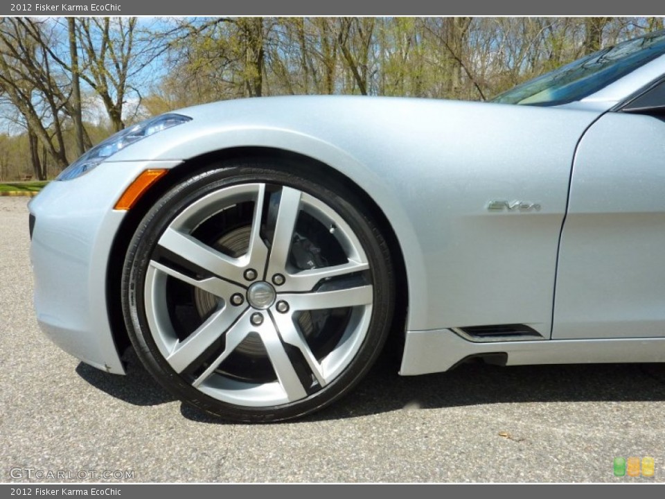 2012 Fisker Karma EcoChic Wheel and Tire Photo #80058657