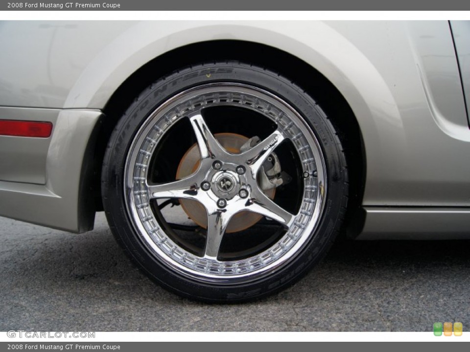 2008 Ford Mustang Custom Wheel and Tire Photo #80062067