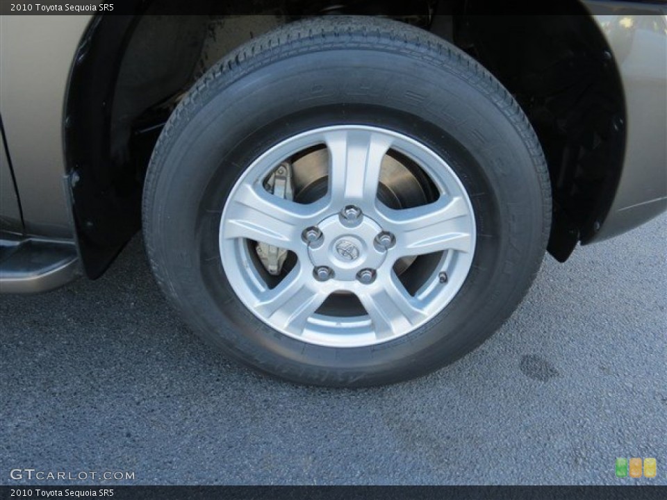 2010 Toyota Sequoia SR5 Wheel and Tire Photo #80063950