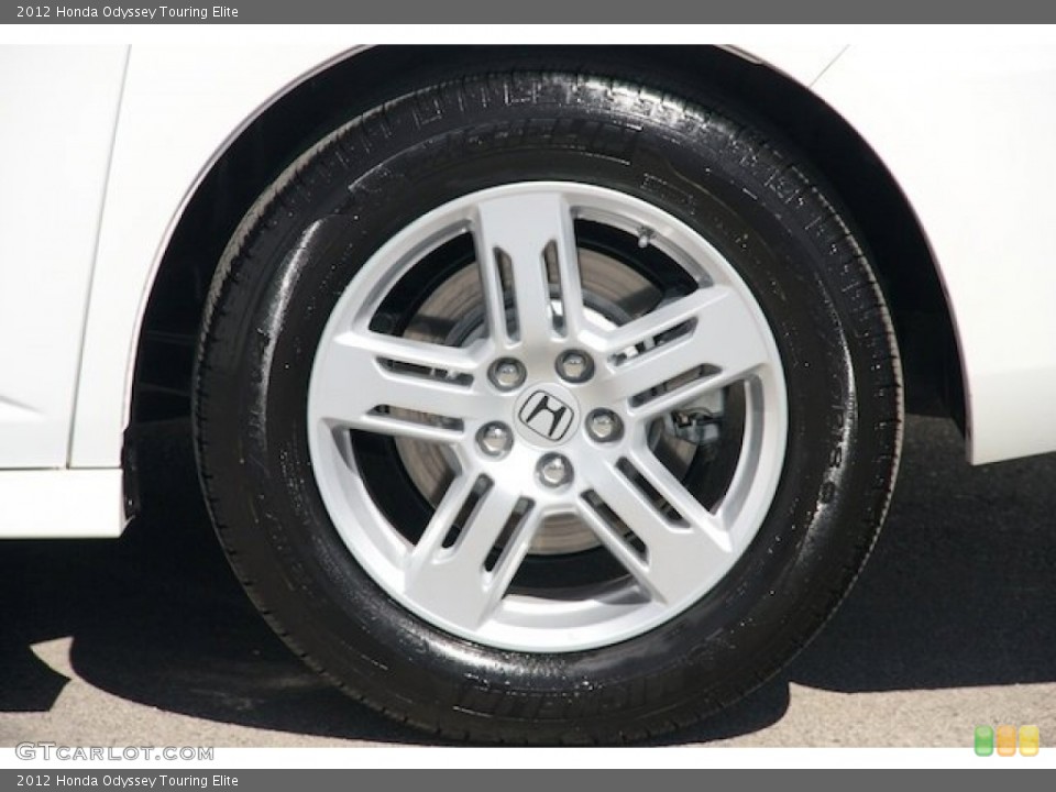 2012 Honda Odyssey Touring Elite Wheel and Tire Photo #80074329