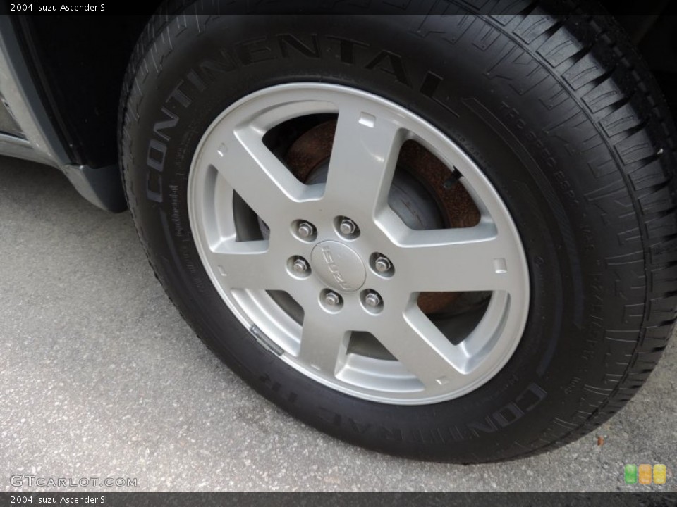 2004 Isuzu Ascender S Wheel and Tire Photo #80079297