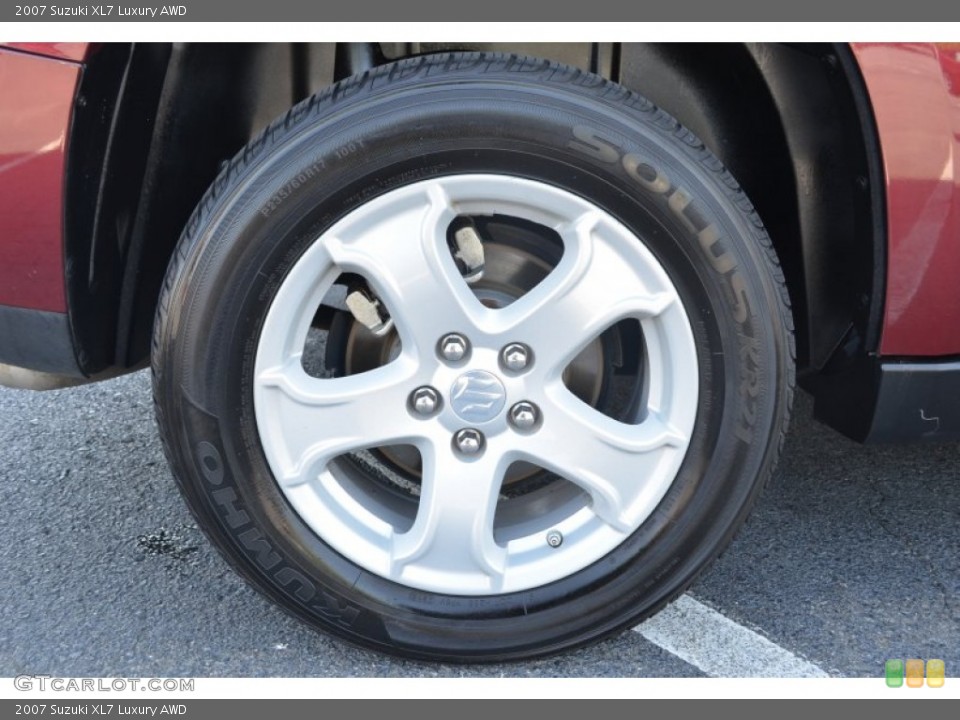 2007 Suzuki XL7 Luxury AWD Wheel and Tire Photo #80080343