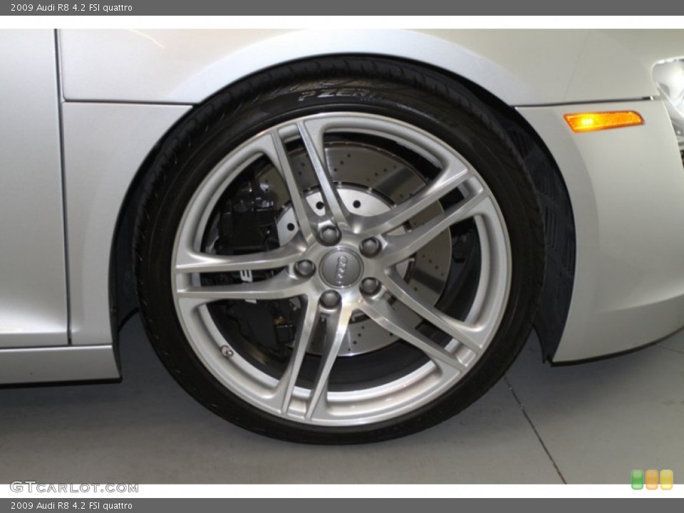 2009 Audi R8 4.2 FSI quattro Wheel and Tire Photo #80081883