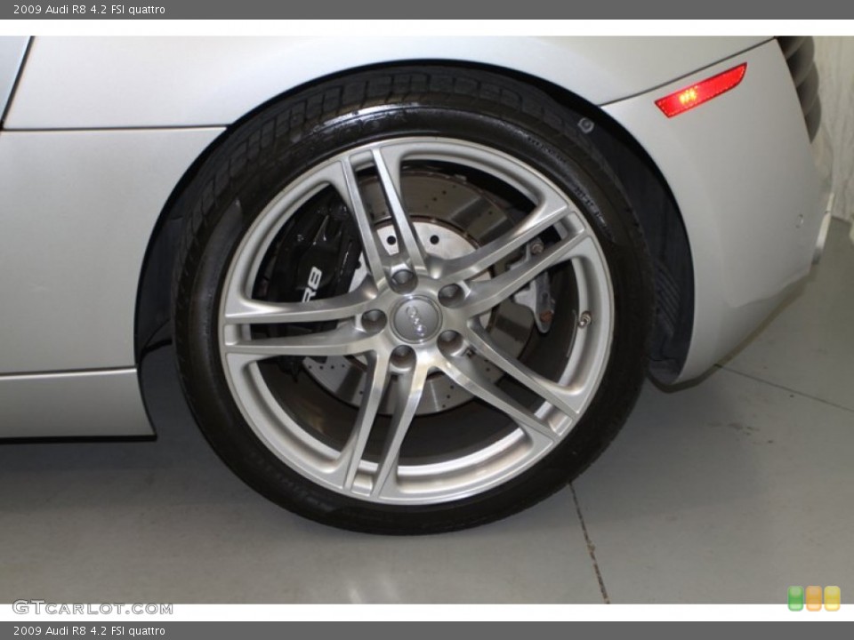 2009 Audi R8 4.2 FSI quattro Wheel and Tire Photo #80082072