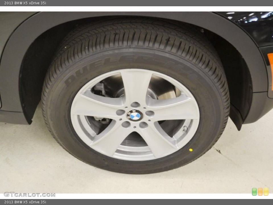 2013 BMW X5 xDrive 35i Wheel and Tire Photo #80084595