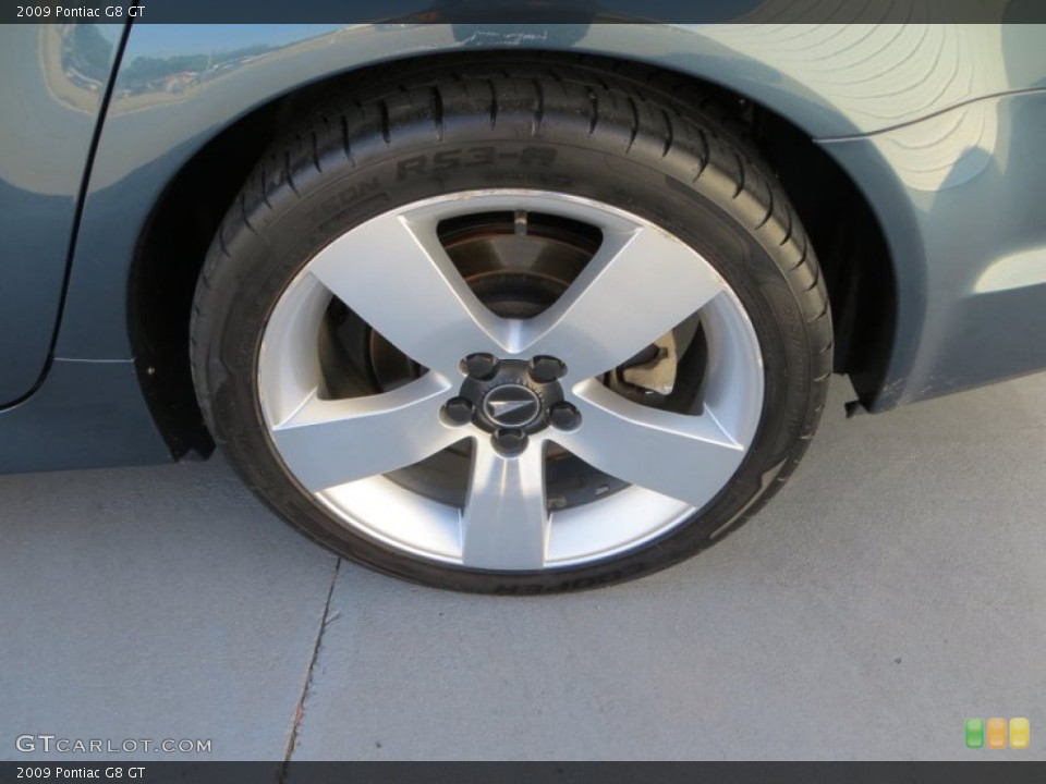 2009 Pontiac G8 GT Wheel and Tire Photo #80086453