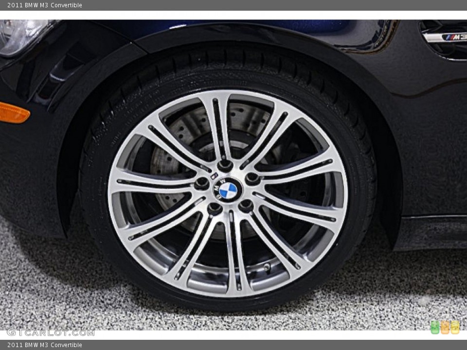 2011 BMW M3 Convertible Wheel and Tire Photo #80096056