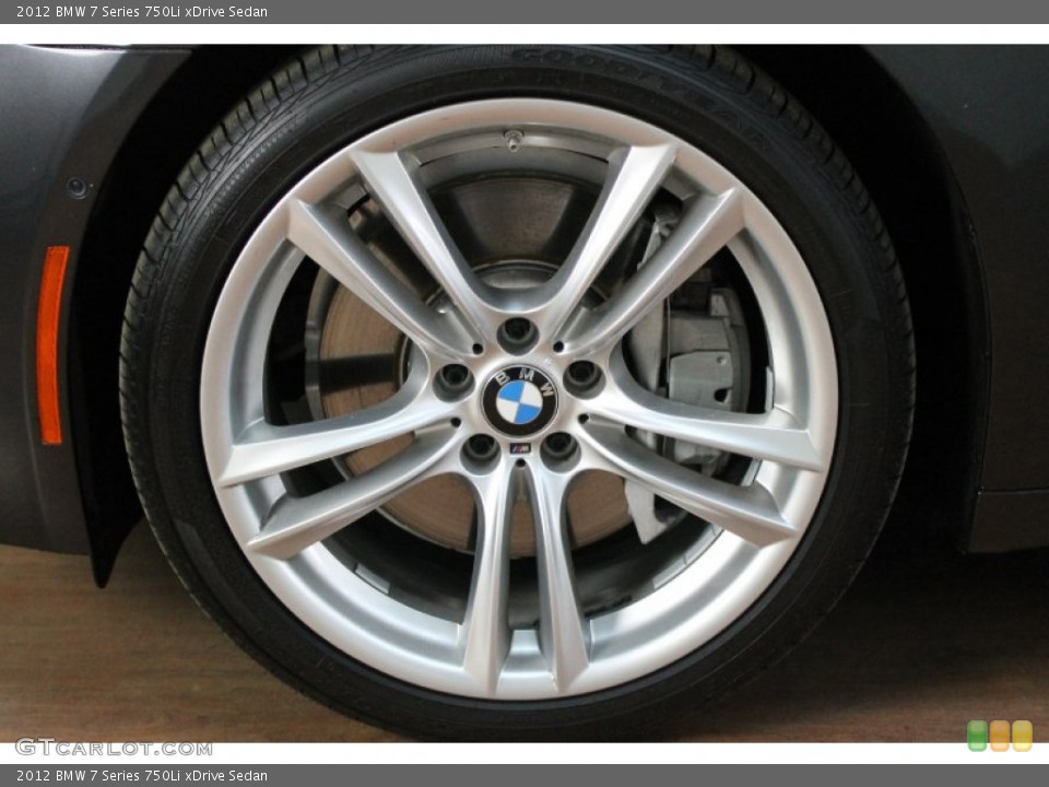 2012 BMW 7 Series 750Li xDrive Sedan Wheel and Tire Photo #80097223