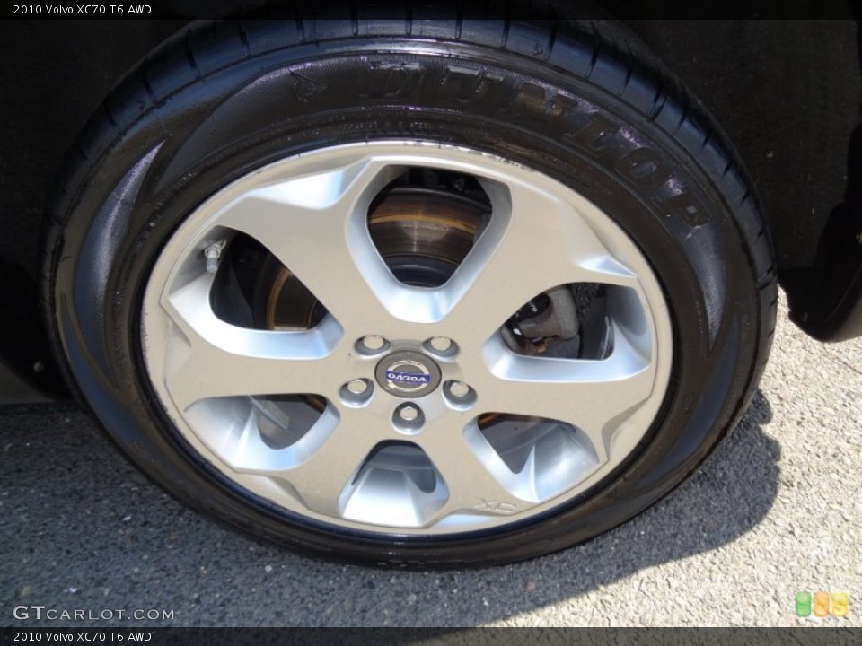 2010 Volvo XC70 T6 AWD Wheel and Tire Photo #80104345