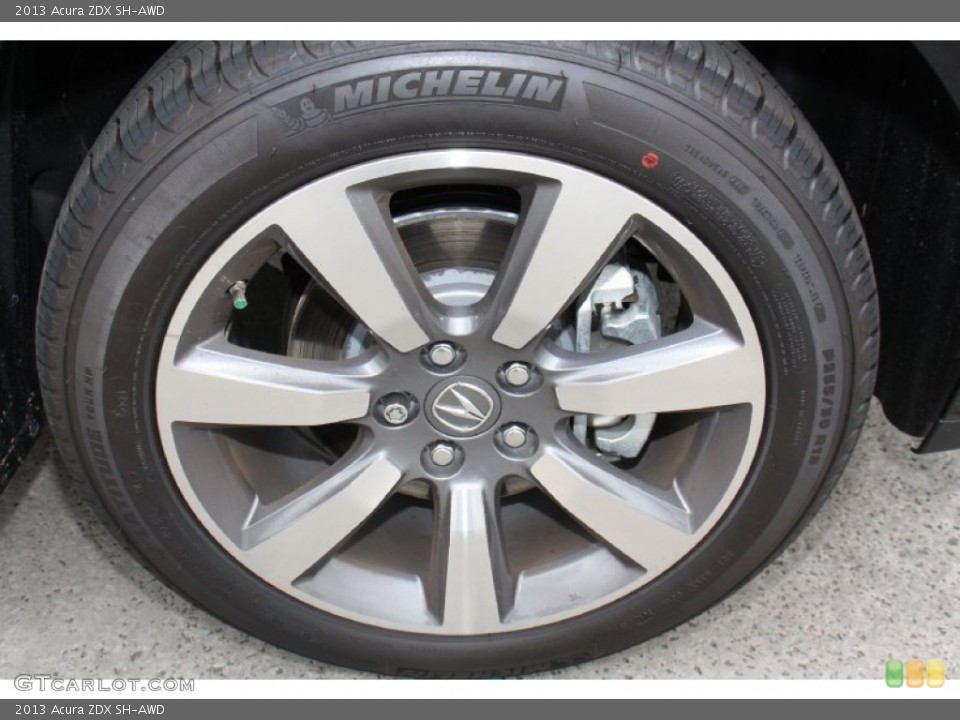 2013 Acura ZDX SH-AWD Wheel and Tire Photo #80105647