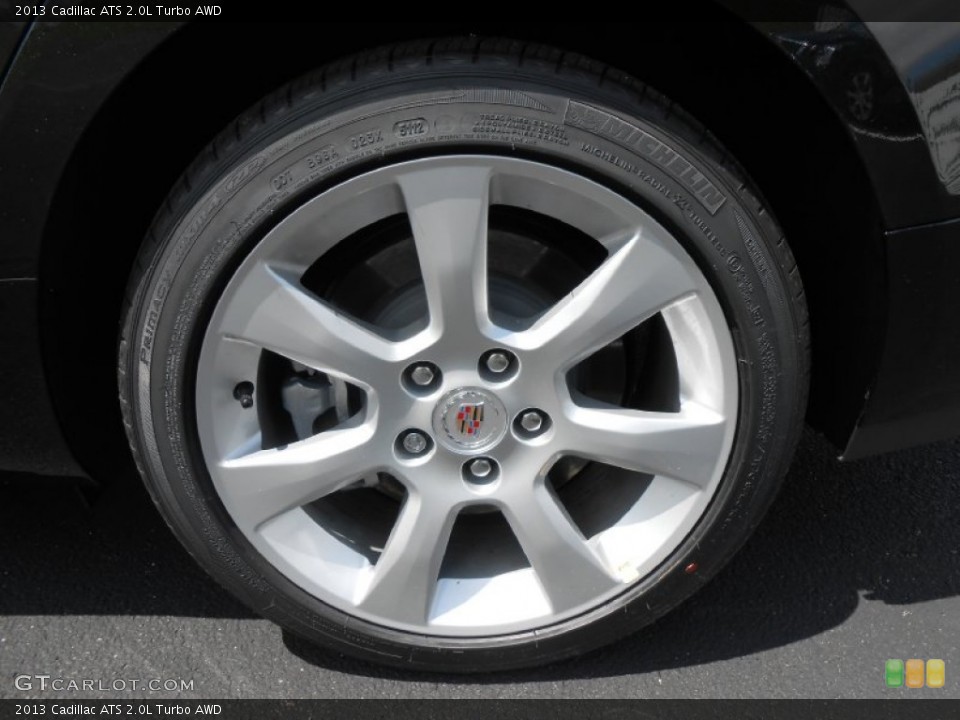 2013 Cadillac ATS 2.0L Turbo AWD Wheel and Tire Photo #80107794