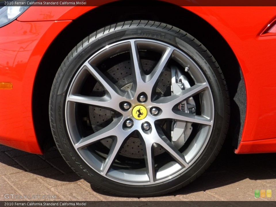 2010 Ferrari California  Wheel and Tire Photo #80112614