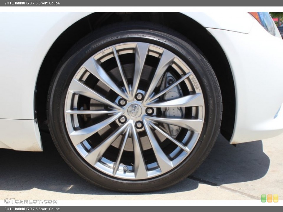 2011 Infiniti G 37 S Sport Coupe Wheel and Tire Photo #80113781