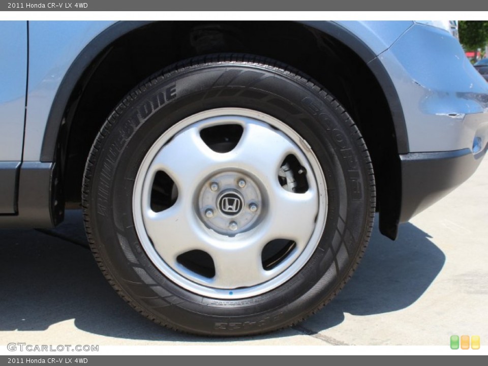 2011 Honda CR-V LX 4WD Wheel and Tire Photo #80114218