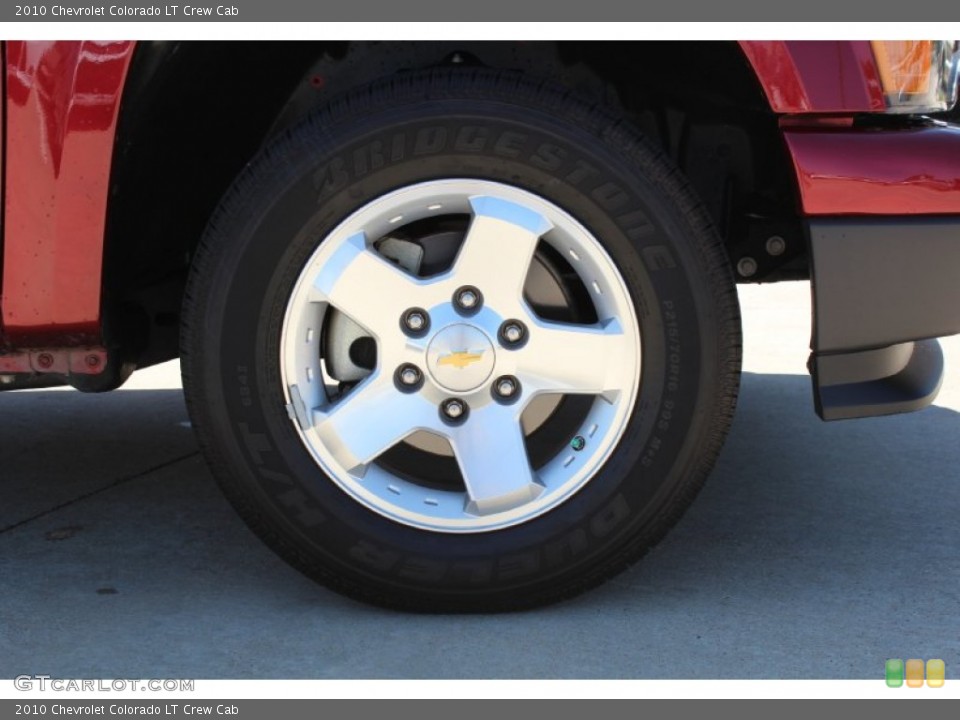 2010 Chevrolet Colorado LT Crew Cab Wheel and Tire Photo #80116130