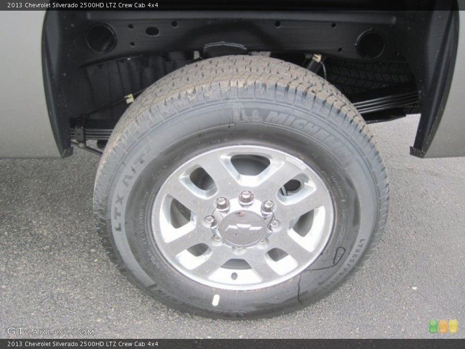 2013 Chevrolet Silverado 2500HD LTZ Crew Cab 4x4 Wheel and Tire Photo #80120582
