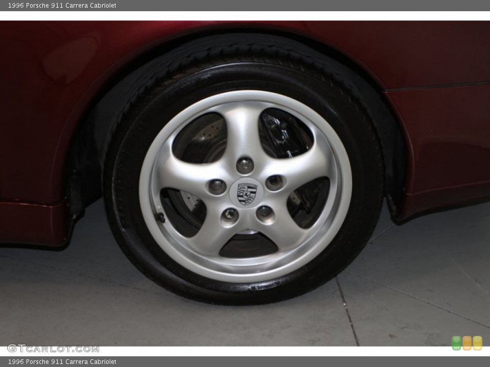 1996 Porsche 911 Carrera Cabriolet Wheel and Tire Photo #80130081