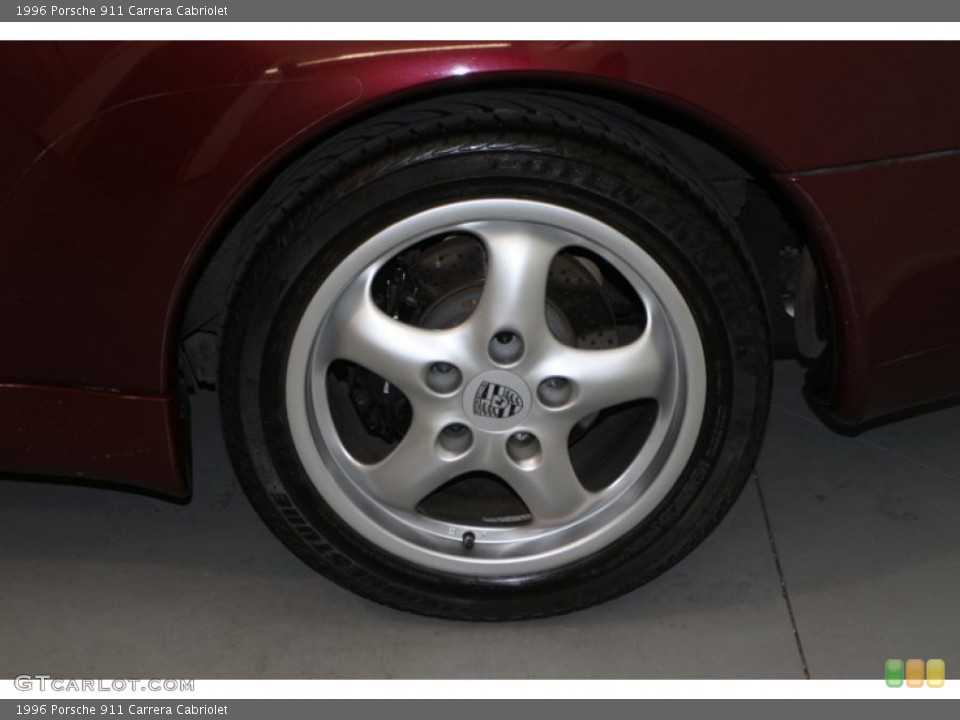 1996 Porsche 911 Carrera Cabriolet Wheel and Tire Photo #80130252