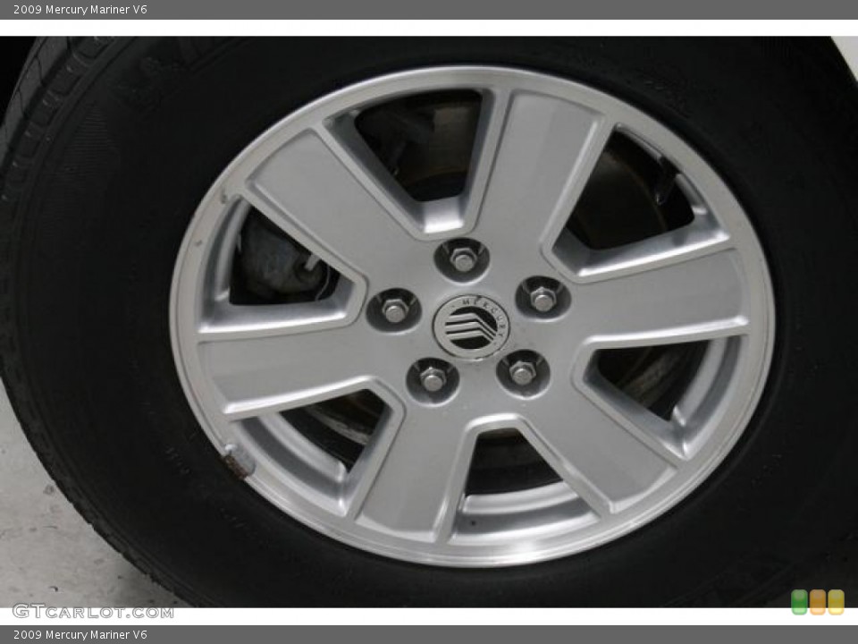 2009 Mercury Mariner V6 Wheel and Tire Photo #80133396