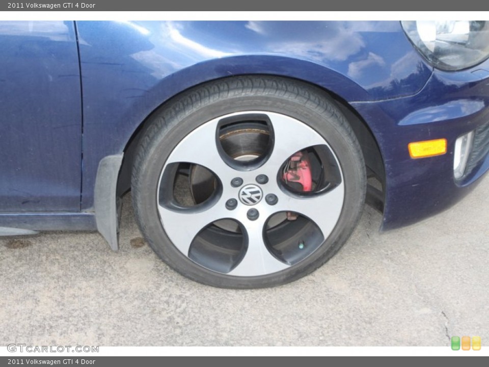 2011 Volkswagen GTI 4 Door Wheel and Tire Photo #80137758