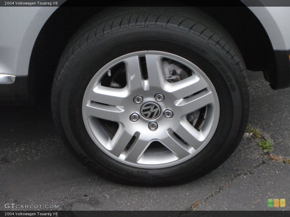 2004 Volkswagen Touareg V8 Wheel and Tire Photo #80140227
