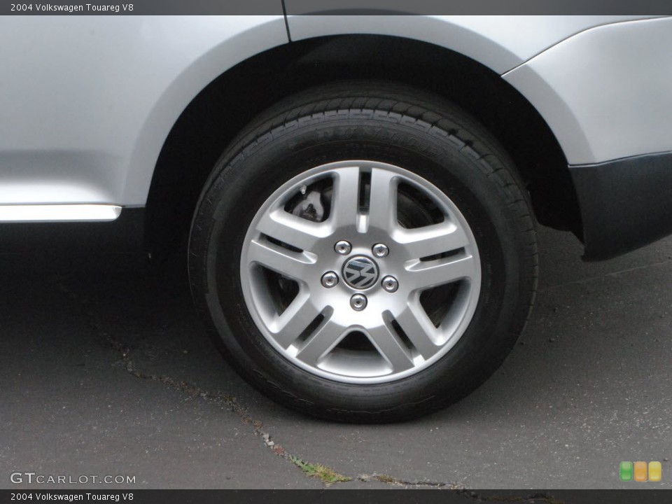 2004 Volkswagen Touareg V8 Wheel and Tire Photo #80140301
